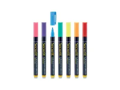 Krijtstift Securit Sma-100 Rond 1-2mm Assorti 7 Stuks