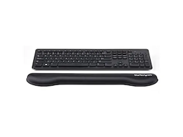 Ergonomische polssteun toetsenbord gel zilver