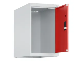 opzetkast,v. locker,1vak.,vak B 300mm,HxBxD 500x300x500mm,vleugeldeur - 2