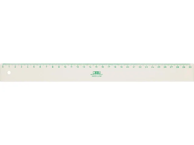 Green Line meetlat, 30 cm