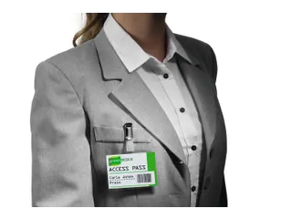 Badge Durable 8003 met clip liggend gesloten 60x90mm - 3