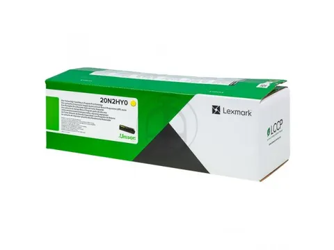 20N2HY0 LEXMARK CS/CX toner yellow HC Geel