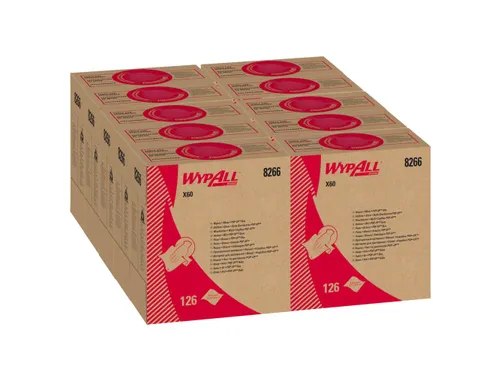 WypAll 8266 doek X60 Hydroknit 1-laags blauw 1260 Stuks