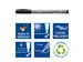 Feutre fin Staedtler PigmentArts noir intense