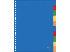 Tabbladen Kangaro A4 23-Gaats A410M 10-Delig Assorti Pp