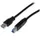 1 meter gecertificeerde SuperSpeed USB 3.0 A-naar-B-kabel - M/M