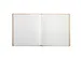 Livre d'or 140 pages tranche or - Format 21x19cm - PALMYRE - Nude palm