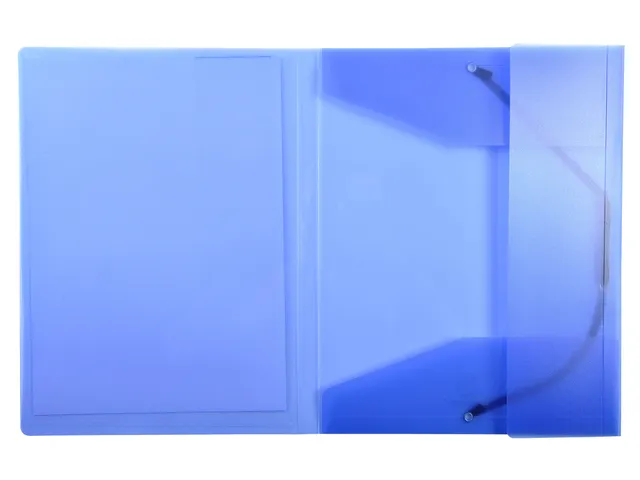 Elastomap Exacompta Kreacover A4 3 kleppen PP assorti