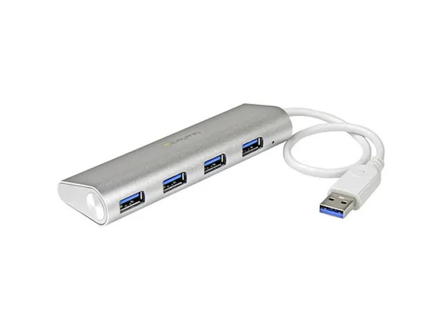 4 Poorts draagbare compacte USB 3.0 hub kabel