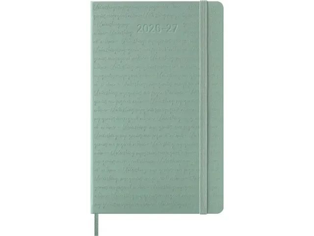 Agenda 2027 Moleskine 18M Planner Weekly 7dagen/1pagina large hc sage