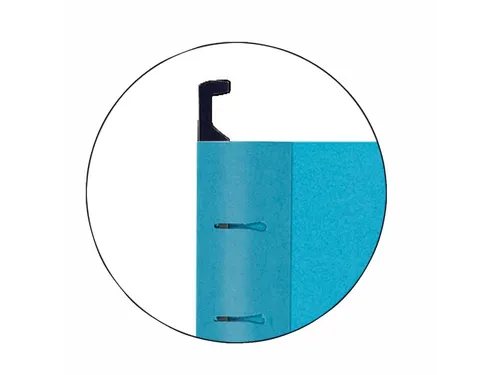 Hangmap Pendaflex Verticaal A4 V-bodem blauw