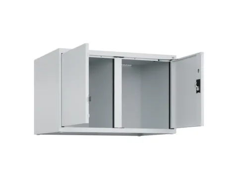 opzetkast,v. locker voor scheiding van kleding,2vak.,vak B 400mm