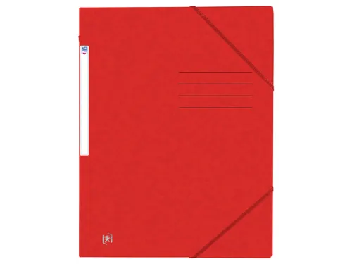Elastomap Oxford Top File+ A4 rood karton