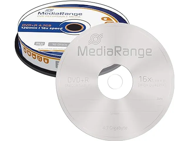 Mediarange Dvd+R 4.7Gb 16X Cb Worm MR453 10St