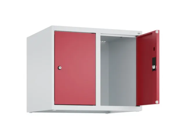 opzetkast,v. locker,2vak.,vak B 300mm,HxBxD 500x600x500mm,vleugeldeur