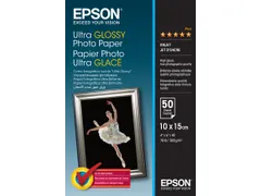S041943 Epson Ultra Glossy fotopapier 10x15cm 50 Vellen
