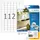 HERMA 10916 Power Etiketten A4 25,4x16,9mm Wit 2800 stuks