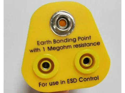 ESD aardingsstekker,v. antivermoeidheidsmat,aansluiting persverbinding