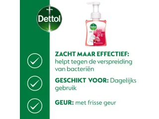 Dettol Foam Handzeep mousse Roos & Kersenbloesem 250 ml - 2