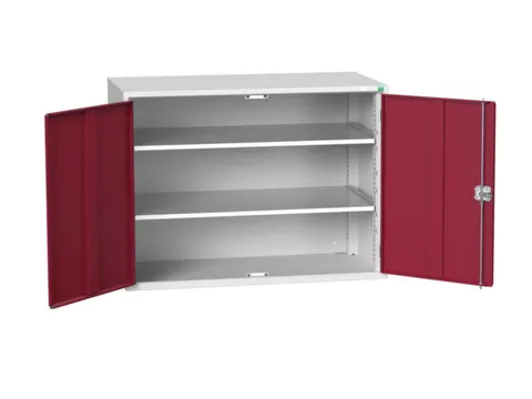 universele kast,HxBxD 1000x1300x550mm,2xStalen bodem,draaigrendelslot