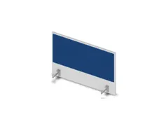 panneau de rehausse p. table de bureau Bl-blanc BN6016-bleu
