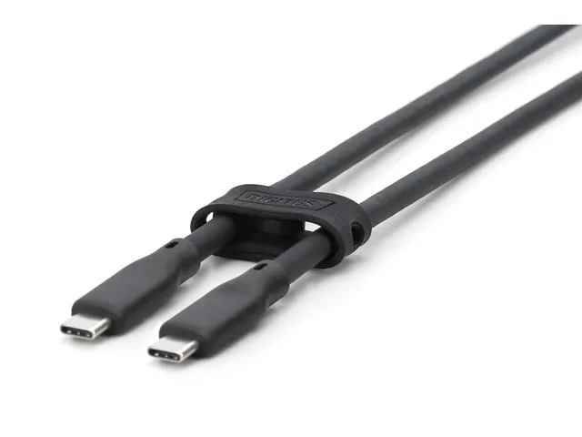 USB siliconen aansluitkabel USB-C USB-C 0,5m USB 3.2 Gen2 10G 4K 100W