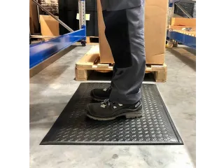 antivermoeidheidsmat,mat,HxLxB 13x200x1200mm,vinyl/nitril,ruitprofiel - 1