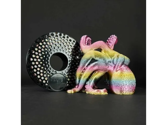 Azurefilm PLA Silk 3D filament 1,75mm Rainbow Tropicana 1kg