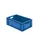 Euronorm-stapelbak 40l 210x600x400mm Wanden/bodem Gesloten Blauw