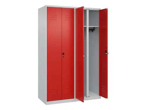 locker voor scheiding van kleding,HxBxD 1850x1200x500mm,4vak