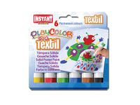 textielstiftck PlayColor One 6 kleuren