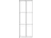 armoire multicases,HxlxP 1850x800x500mm,RAL7035,face avant RAL5010