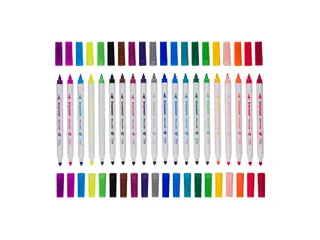 Viltstift Bruynzeel Kids Twin Point assorti 20 stuks - 6