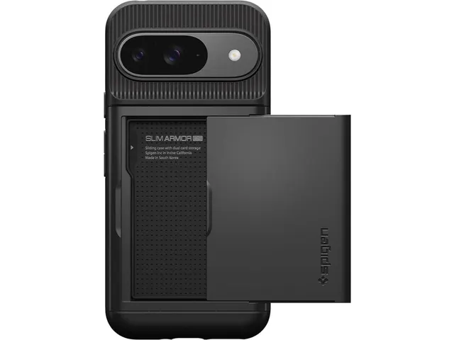 Spigen Case ACS07695 Google Pixel 9 (Pro) Slim Armor CS zwart
