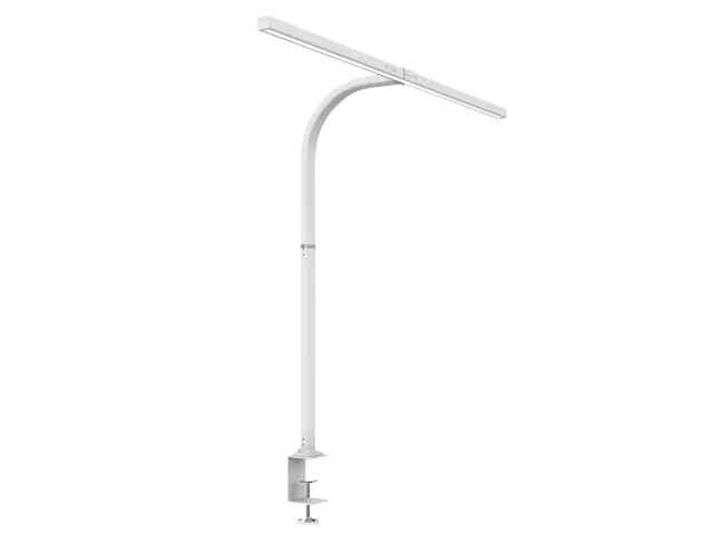 Bureaulamp Unilux Strata led tafelklem wit
