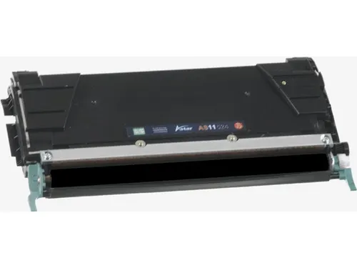 AS11524 Astar Lexmark C5240KH Optra C toner zwart rebuilt 8000pag chip