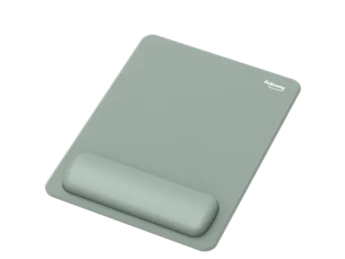 Muismat met polssteun Fellowes Breyta XL saliegroen 21x28cm