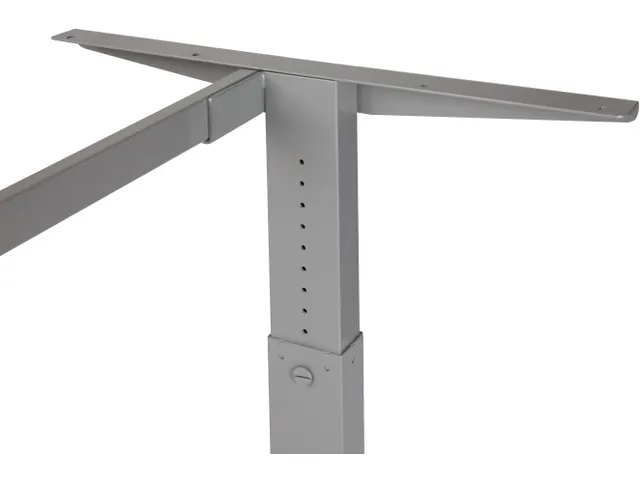 Verstelbaar Bureau Frame Grijs 160Cm