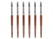Penseel Kangaro Serie 120 rond Nr. 24 geitenhaar doos 6 stuks