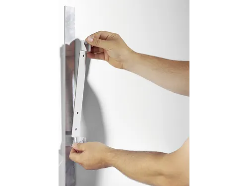 Magnetische wandmodule voorzien van 5 zwarte SHERPA zichtpanelen