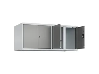 opzetkast,v. locker voor scheiding van kleding,4vak.,vak B 300mm - 1