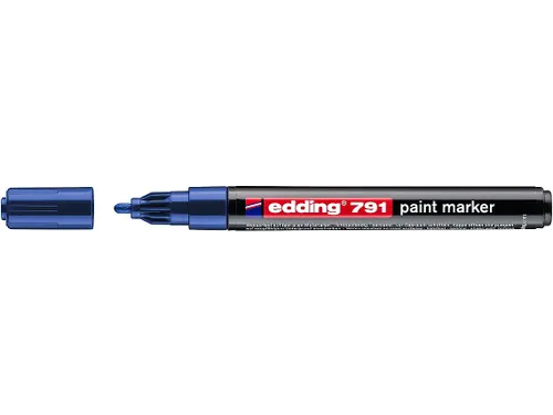 Paintmarker edding 791 alcoholbasis 1-2mm blauw