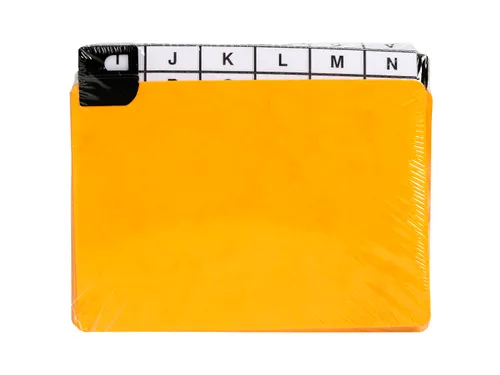 Tabblad a-z Glanskarton 6/10 105x148mm 24 stuks