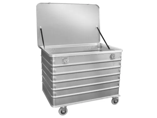 Bakwagens Aluminium Deksel 250kg 835x1030x670mm 415l