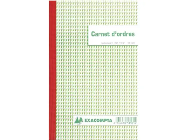 Orderboek 21x18cm 50blz Tripli