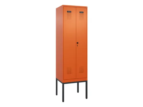 PBM-locker,HxBxD 2120x600x500mm,2vak,vak B 300mm,draaigrendel