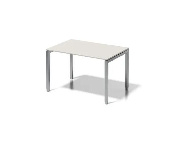 In hoogte verstelbaar bureau,HxBxD 650-850x1200x800mm,blad grijswit