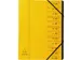 Sorteermap/vaste rug A4 Manila 12 Indel.