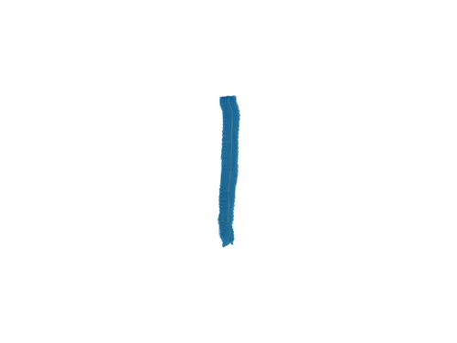 Haarnet CMT clip non-woven M 50cm PP blauw 100 stuks