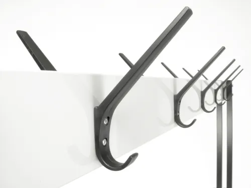 garderoberek,verrijdbaar,HxD 1800x600mm,4zwenkwielen,staal/alu,1000 mm